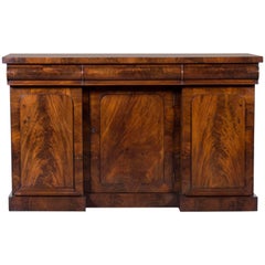 Antique English Mahogany Buffet Sideboard, circa 1860