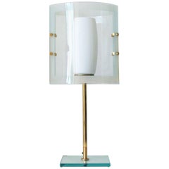 Italian Vintage Table Lamp in the Style of Fontana Arte