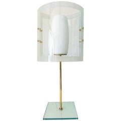 Italian Vintage Table Lamp in the Style of Fontana Arte 1