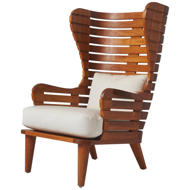 Hepplewhite Wing Chair For Sale at 1stdibs