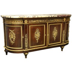 Importante commode / serveur en bronze de la fin du 19ème siècle de la Maison Grimard