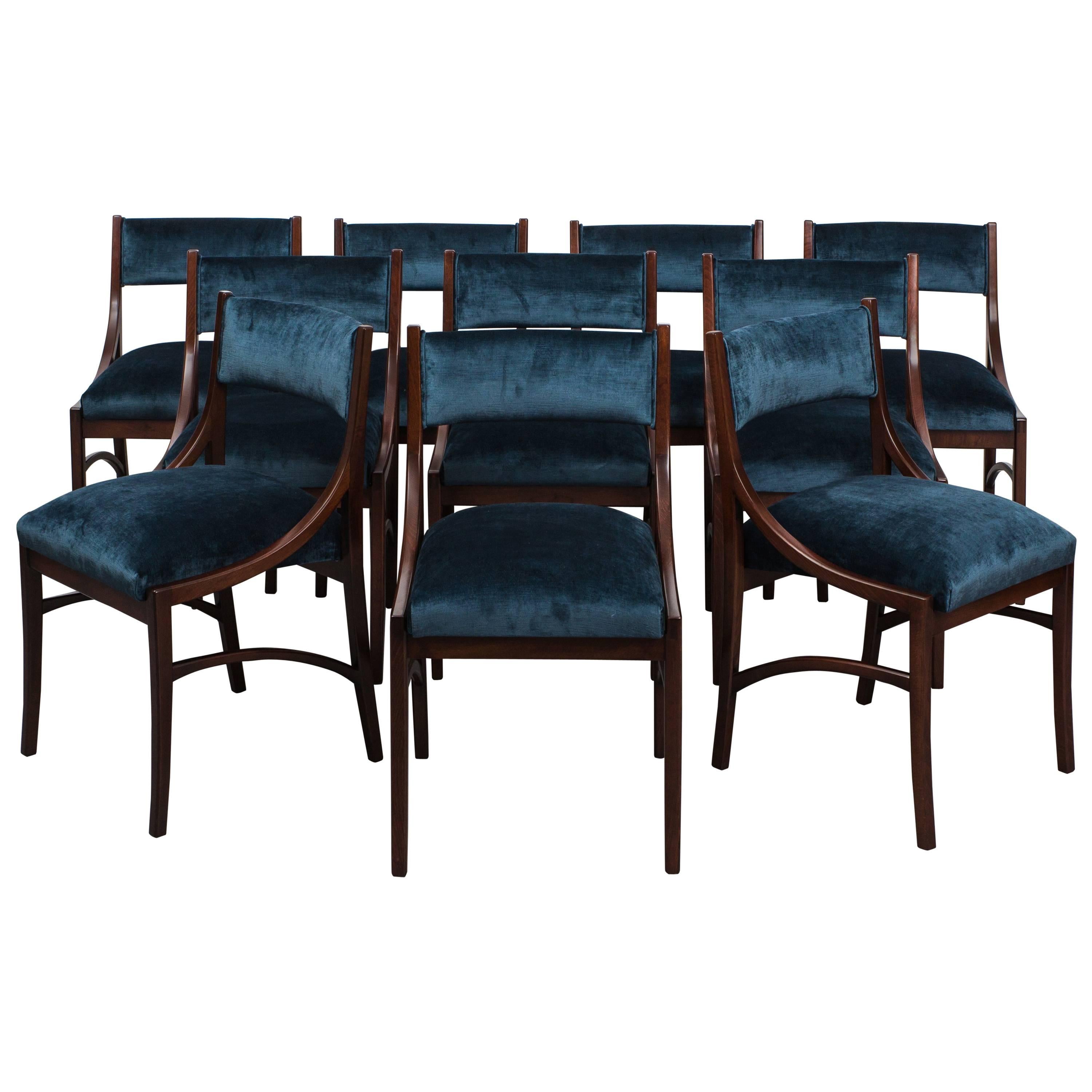 Ico Parisi Set of Six Dining Chairs