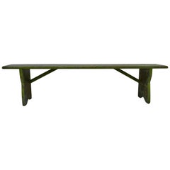 Painted Pine Bench