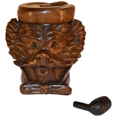 Humidor tallado Black Forest del siglo XIX