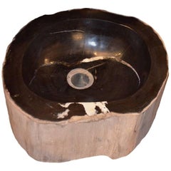 Lavabo en bois pétrifié Andrianna Shamaris