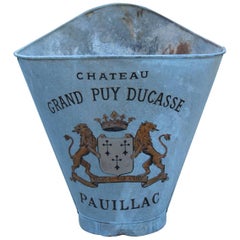 Antique 19th Century French Zinc Grape Hods