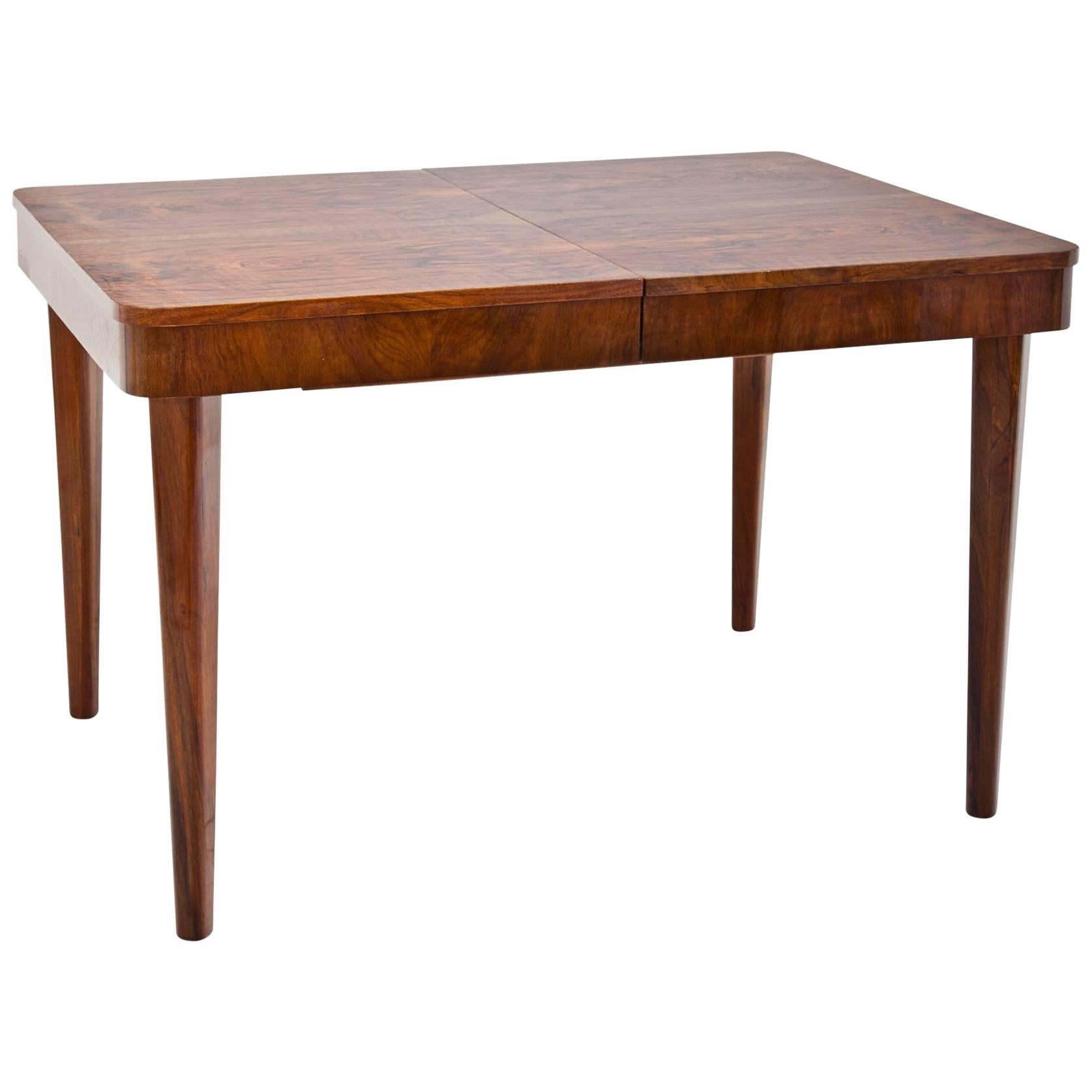Art Deco Dining Room Table, Probably Bohemia, 1930s at 1stDibs