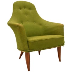 Retro Swedish Armchair by Kerstin Horlin-Holmquist Vintage