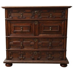 18th Century English Oak Chest 6