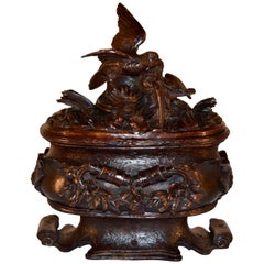 19th Century Large Black Forest Jewelry Box 9