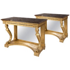 Pair of Elegant Consoles