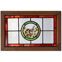 Ventana de vidrio artístico inglés