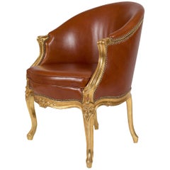 Giltwood Desk Chair 8