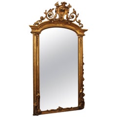 Large Ornate Floor Mirror