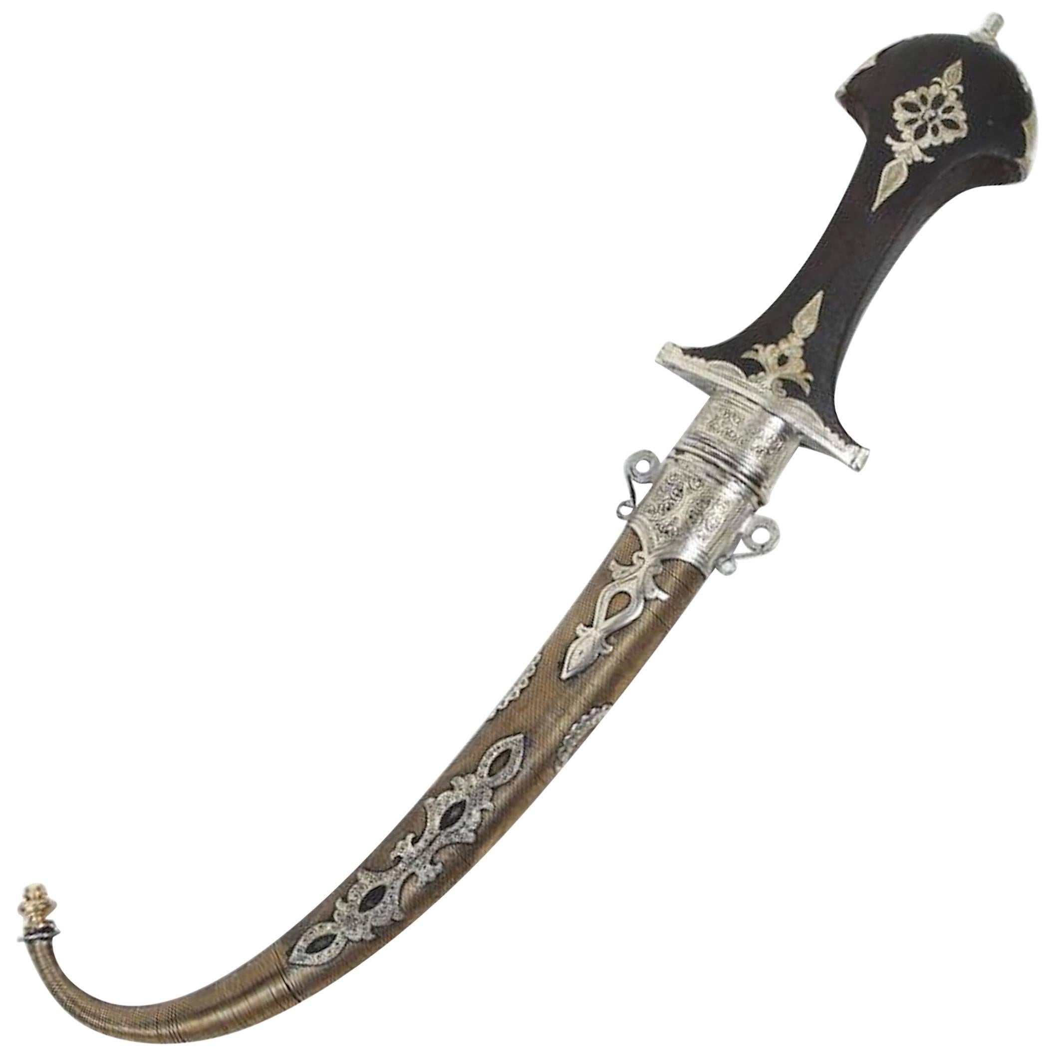 Moroccan Tribal Khoumya Dagger For Sale at 1stDibs