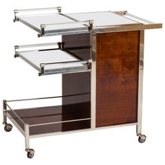 Jacques Adnet Bar Cart