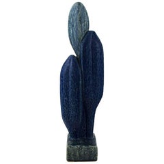 Bing Grøndahl Stoneware B&G No. 1597 Large Sculpture in the Form of a Cactus