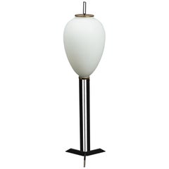 Angelo Lelli for Arredoluce Rare 'Pinguino' Floor Lamp, Italy, 1950s