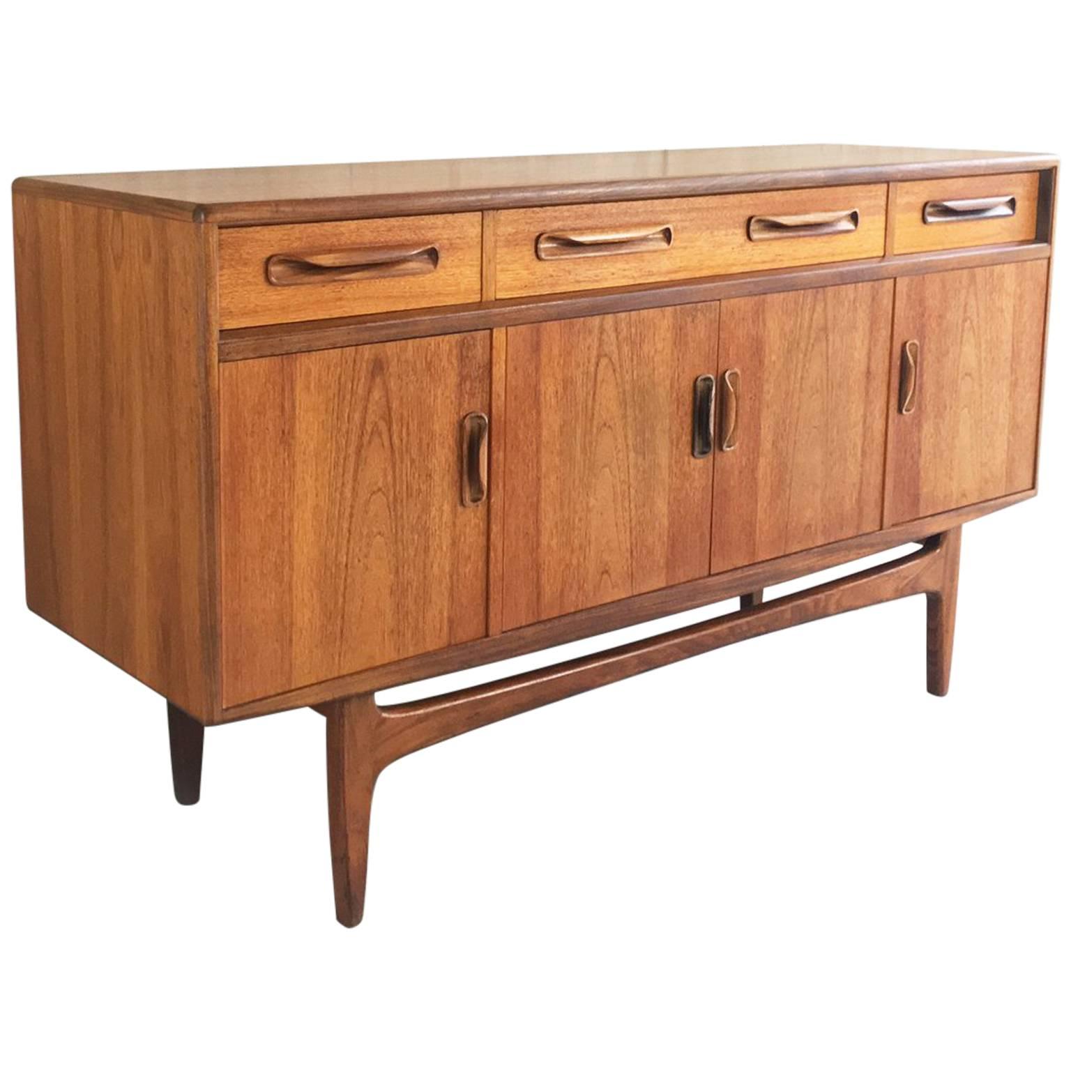 1960s Mid-Century G Plan / Fresco Range Compact Sideboard For Sale