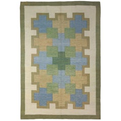 Vintage Swedish Rug by K.P. 10