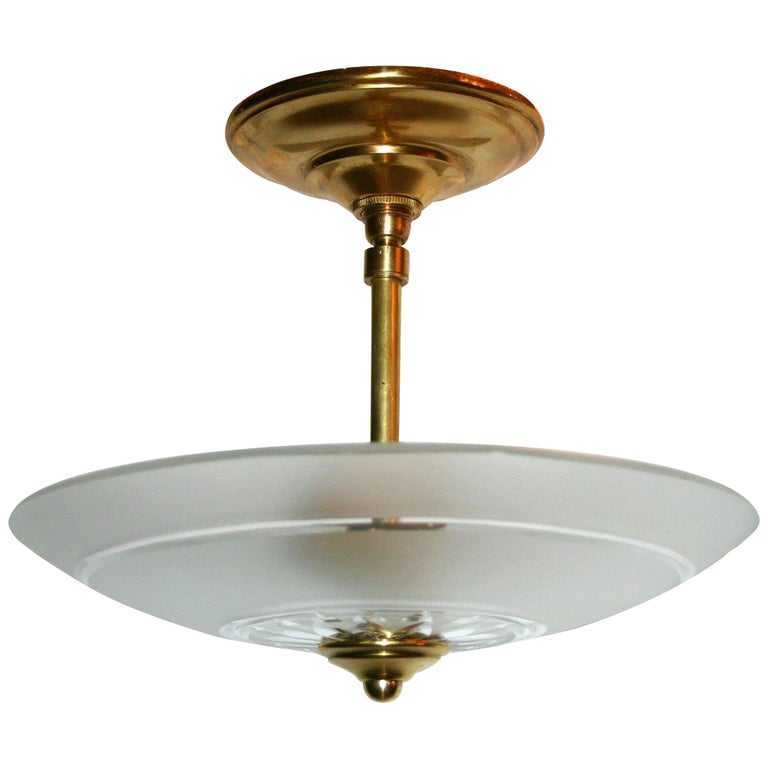 Etched Glass Light Fixture For Sale at 1stDibs etched glass light