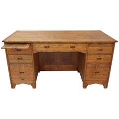 Ambrose Heal Oak Desk