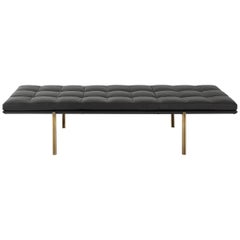 Twelve Daybed with Hand Burnished Brass Details by Gallotti & Radice