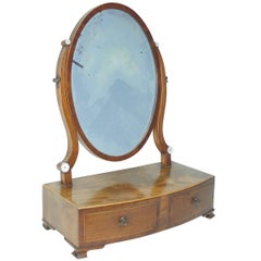 Antique Mahogany Dressing Table/Toilet Mirror