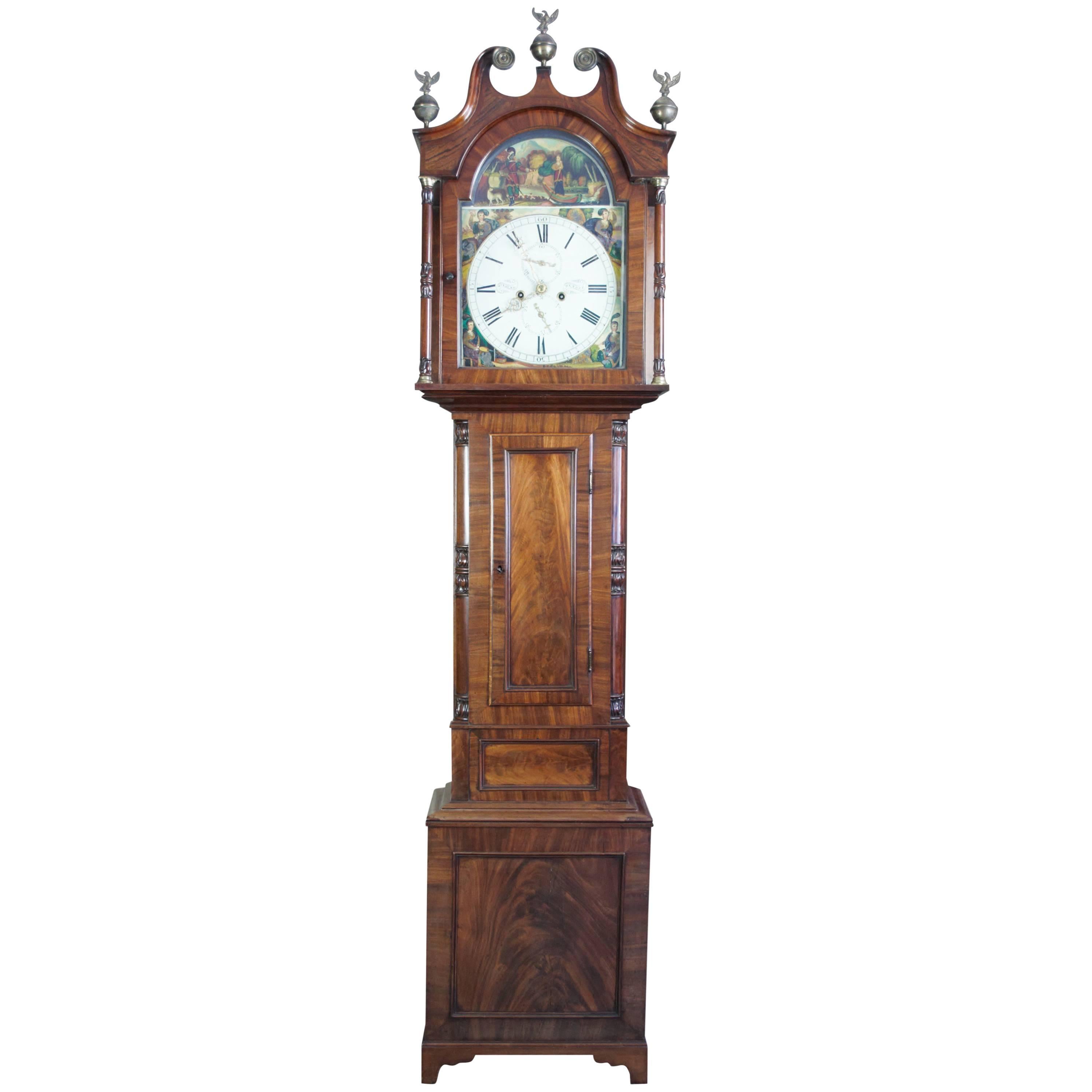 Scottish Longcase Clock by William Young, Dundee For Sale