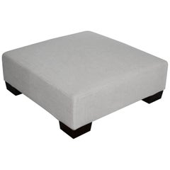 Poliform Flexform Silk Blend Fabric Ottoman 10