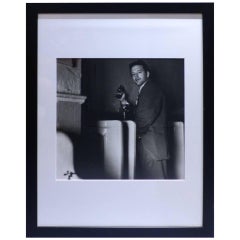 Helmut Newton Framed Poster Mickey Rourke