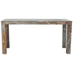 20th Century Marble Parson's Table/Console