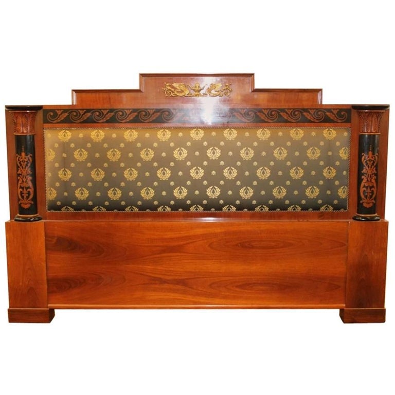 Tiffany Style Stained Glass Lighted Headboard at 1stdibs