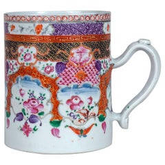 Chinese Export Qianlong Porcelain Mug