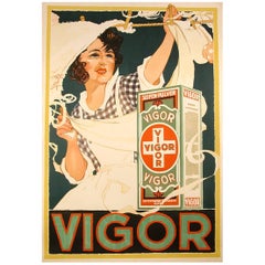 German Poster for Vigor Laundry Detergent, circa 1940s 10