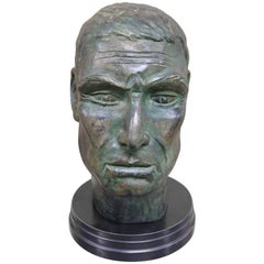 Julius Caesar Head Sculpture