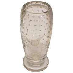Little Glass Vase with Fish Etching 7