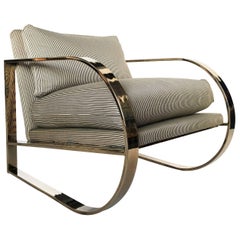 Geometric Form Lounge Chair by John Mascheroni for Swaim Originals