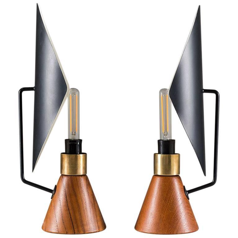 Mid-Century Modern-Tischlampen von Svend Aage Holm-Srensen für ASEA