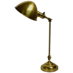 Adjustable Desk Lamp by Esrobert Dated 1908