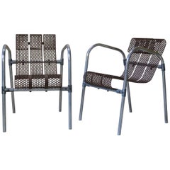 Sheet Metal Lounge Chairs