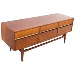 Italian Rosewood Chest of Drawers, 1950s
