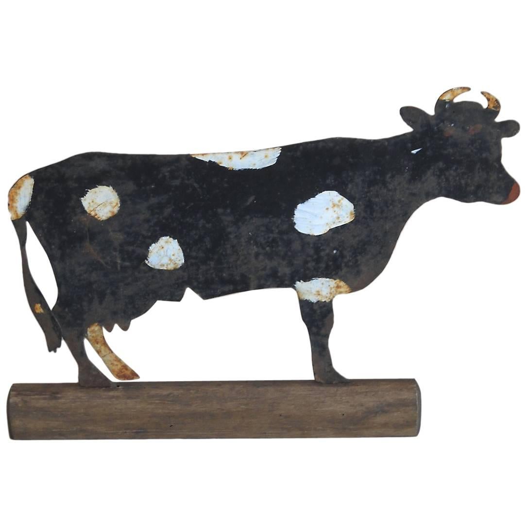 Painted Danish Cow Sign