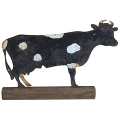 Painted Danish Cow Sign