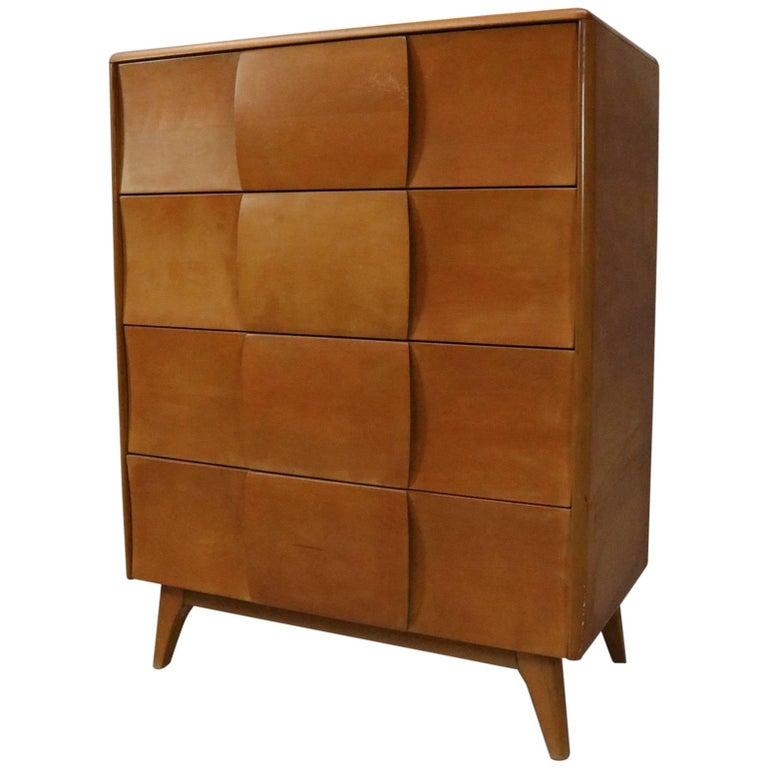 Vintage Heywood Wakefield Kohinoor Yellow Birch Four ...