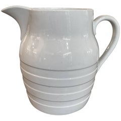 Vintage Mid-20th Century English Ironstone Jug