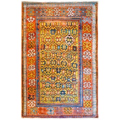 Antique Fantastic Late 19th Century Kazak Rug