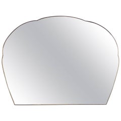 Monumental Italian Brass Mirror 1