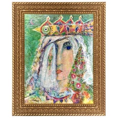 Peinture de la reine par Masuo Asaki