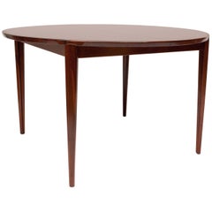 Mid-Century Danish Rosewood Dining Table by Rosengren Hansen 2